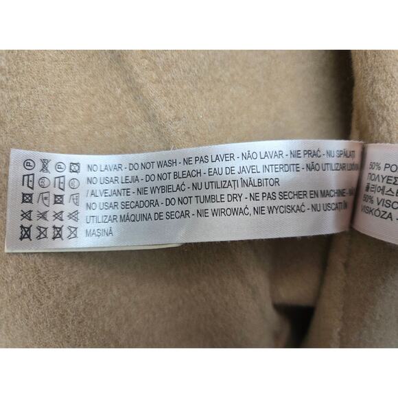 Massimo Dutti Camel Tan Single Button Blazer - Picture 8 of 9